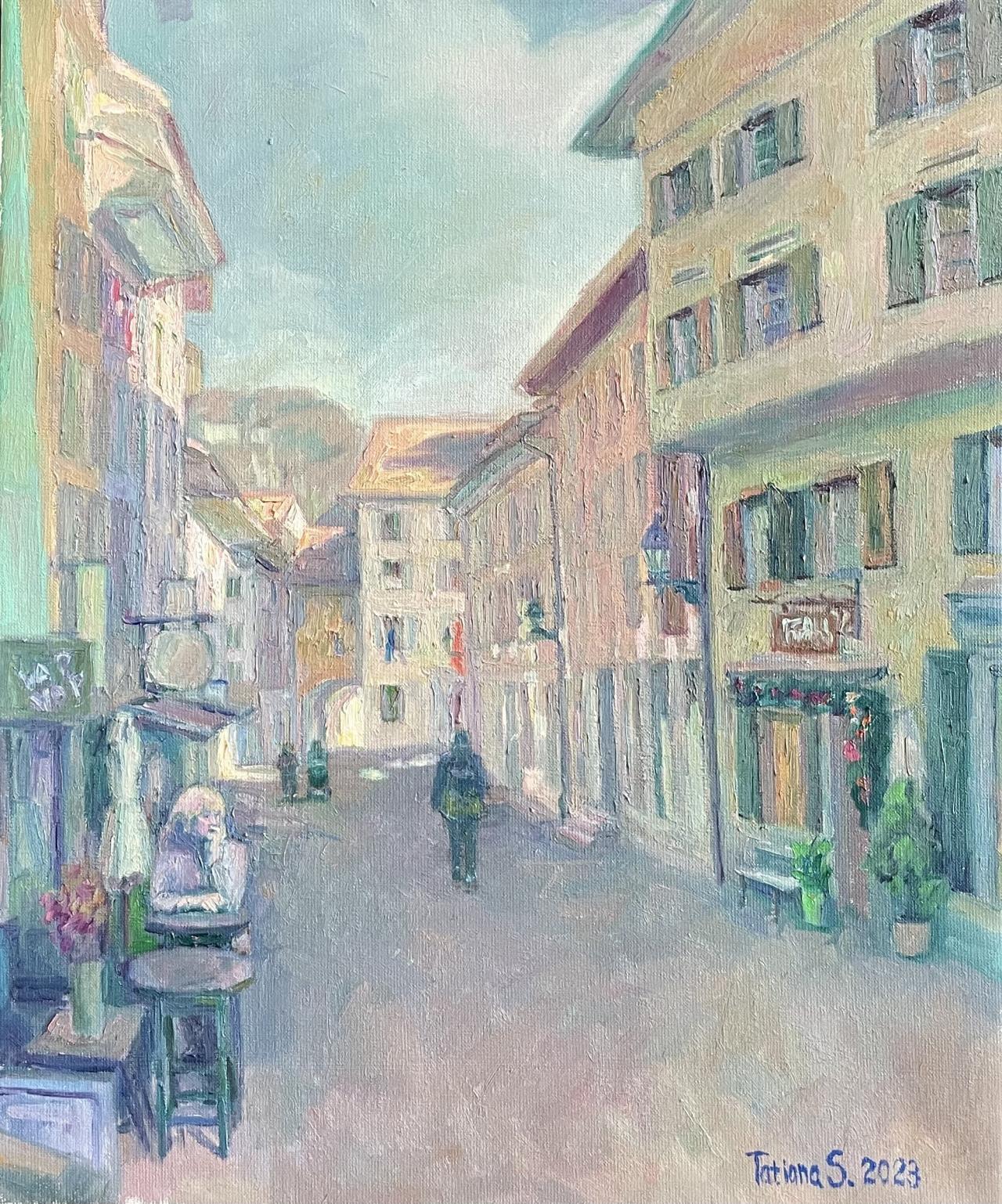 View of Rathausgasse, Baden